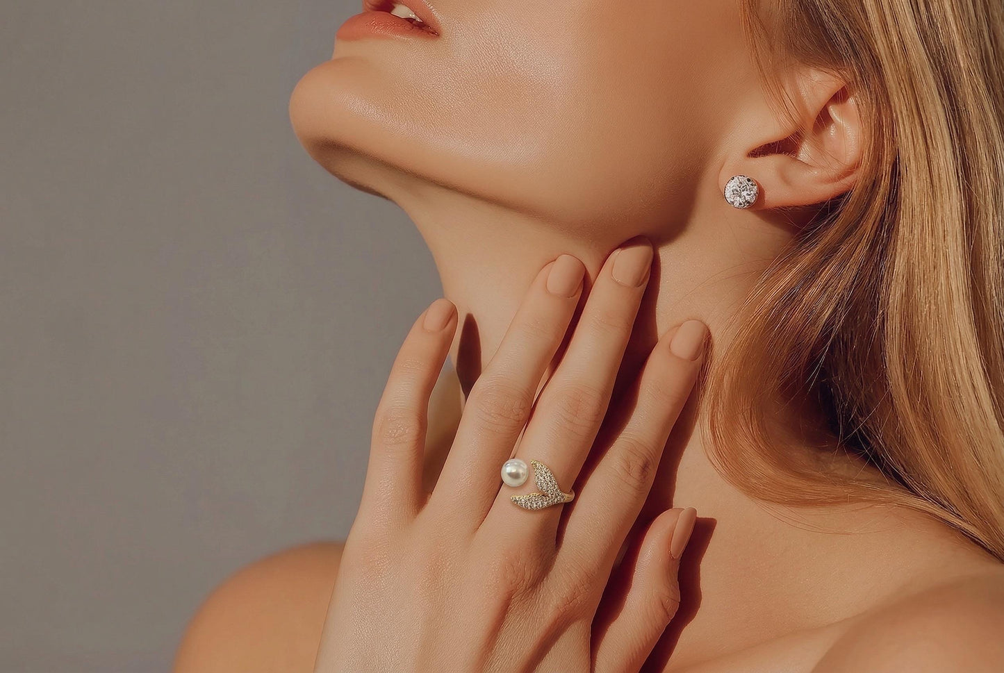 Dolphin Ring – Adjustable Gold Plated Stackable Beach Jewelry Gift For Her