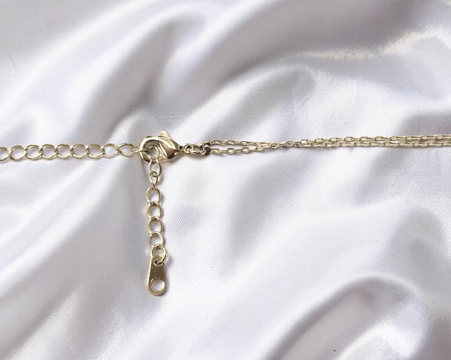 Gold Flower Necklace – Double Layer Floral Pendant With Cubic Zirconia Sparkle