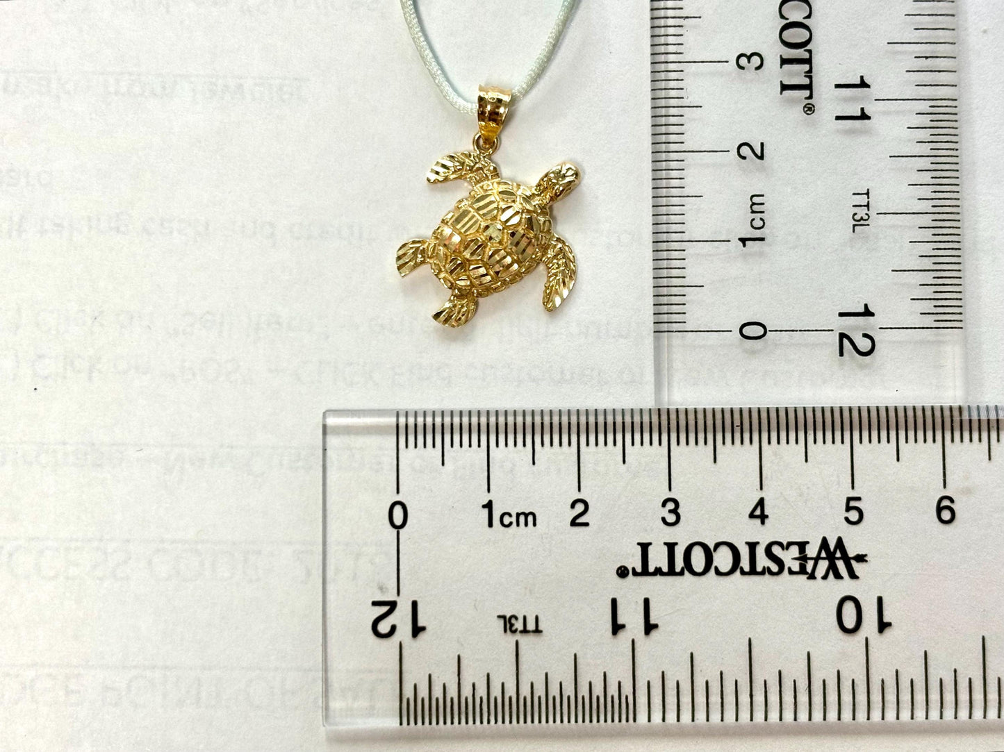 14K Solid Gold Turtle Pendant Hawaiian Turtle Honu Pendant Birthday Gift for Her Gift for Wife Gift for Girlfriend Tropical Beach Jewelry
