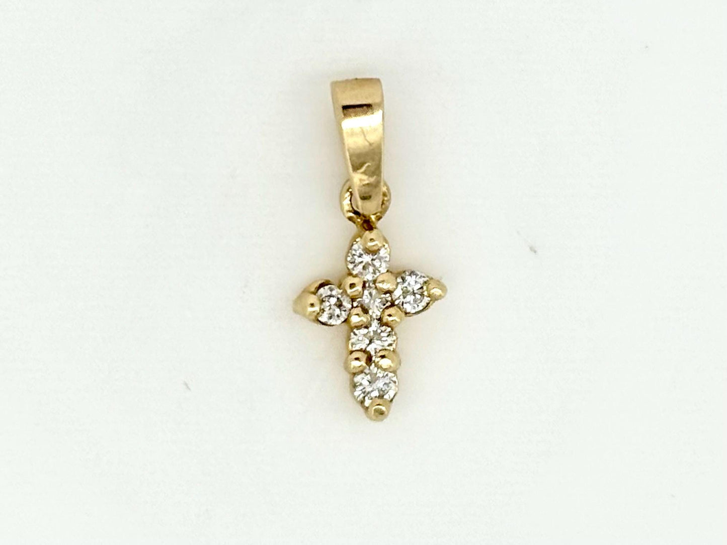 14K Solid Yellow Gold Cross Necklace Jesus Christ Pendant Giant Elegant Christian Gift for her Chritian Gift for Wife Christmas Gift