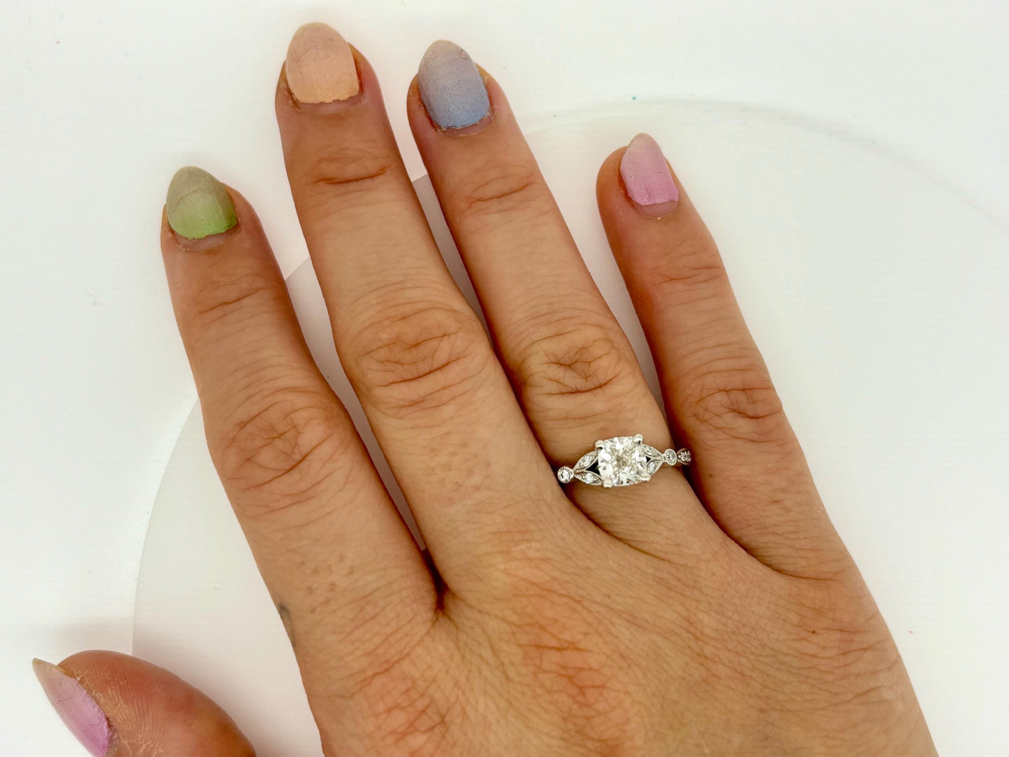 The Forever Solitaire - 14K Diamond Engagement Ring