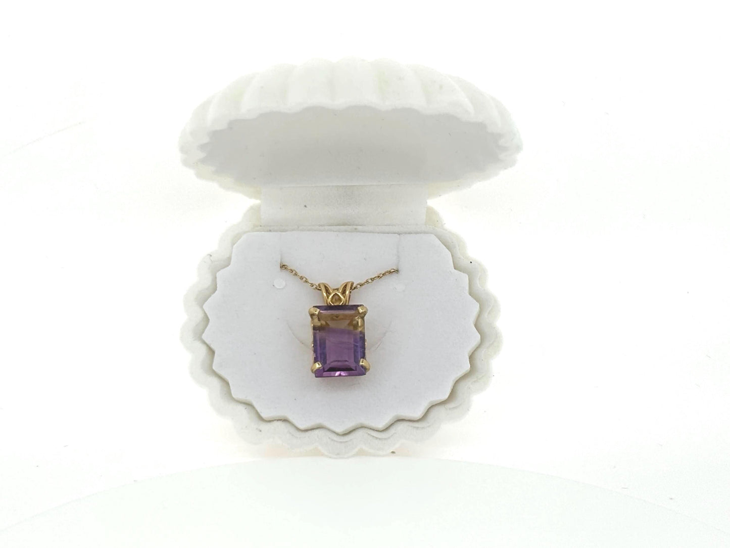 Island Harmony Ametrine Pendant – 14k Solid Gold Necklace