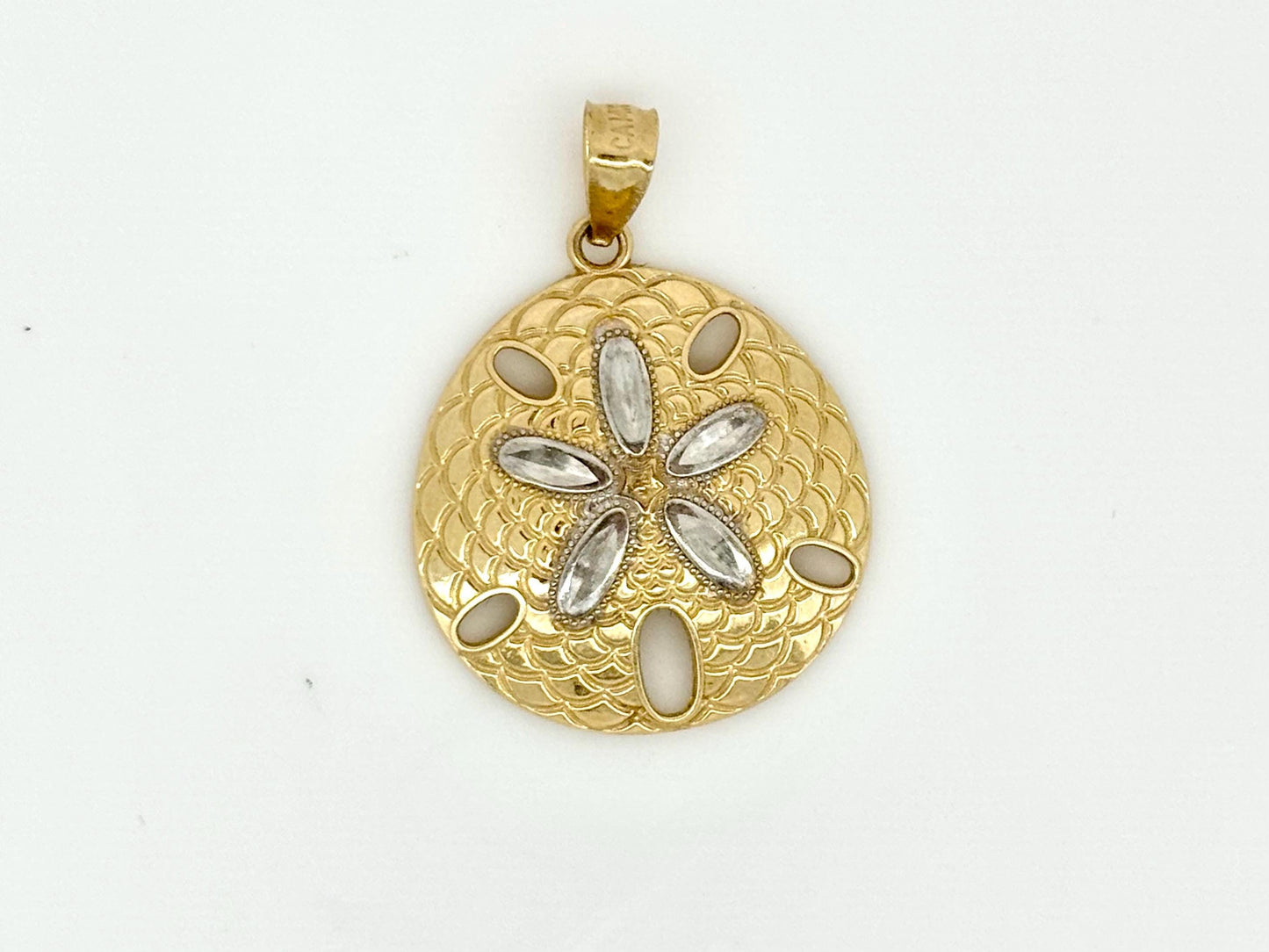 14K Solid Gold Aloha Heart Pendant Heart Necklace Aloha Necklace Aloha Pendant  Fine Jewelry, Gift for Her, Dainty Gold Necklace Christmas