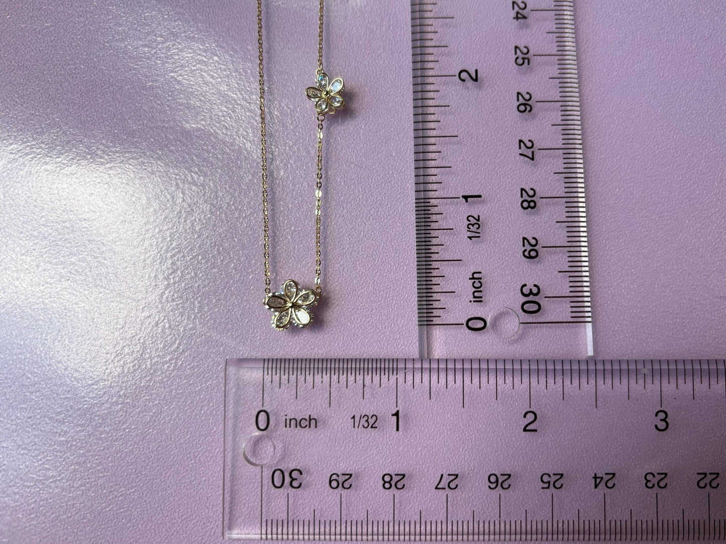 Hawaiian Plumeria Flower Necklace With Shell Charm 925 Sterling Silver 14k Gold Plated Birthday Gift for Her Tarnish Free Gift for Mom