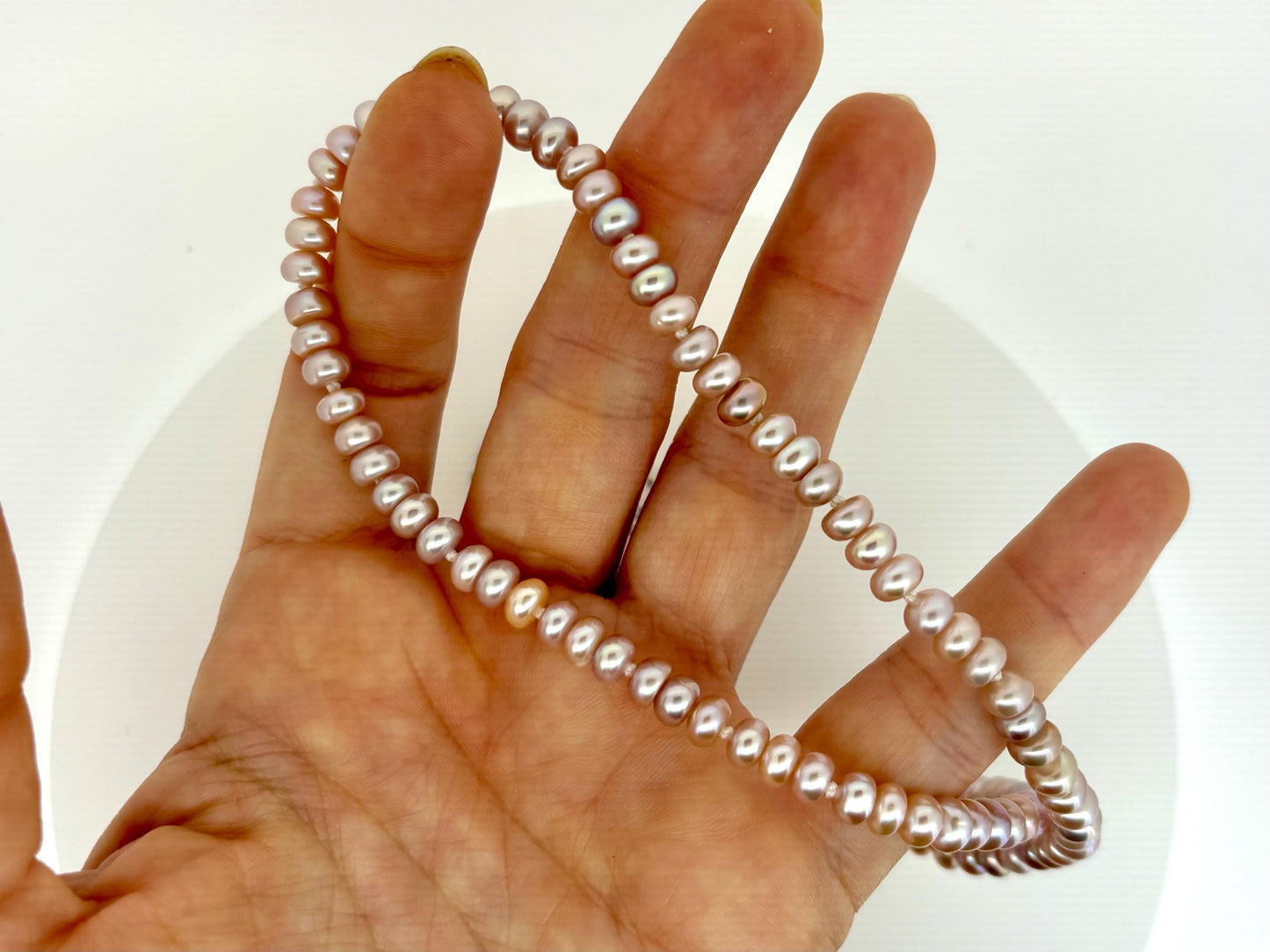 Silver Edison Pearl Necklace - Freshwater Pink Pearl Pendant - Celestial Tarnish-Free Jewelry - Leo Zodiac Gift for Her - Dainty Necklace