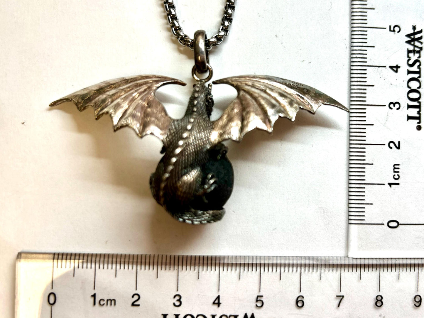 Dragon Necklace Dragon Pendant Halloween Necklace Costume Jewelry Lava Stone Pendant Witch Jewelry Witch Pendant Spooky Season Accessories
