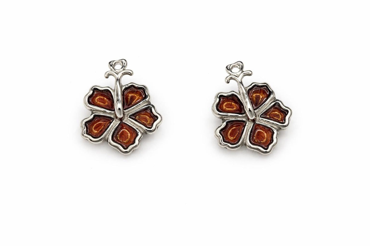 Koa Wood Hibiscus Earrings | 925 Sterling Silver Studs, Gift Box, hawaii, demi fine jewelry, flower stud earrings – handmade Hawaiian jewelry, Island Goddess Jewelry