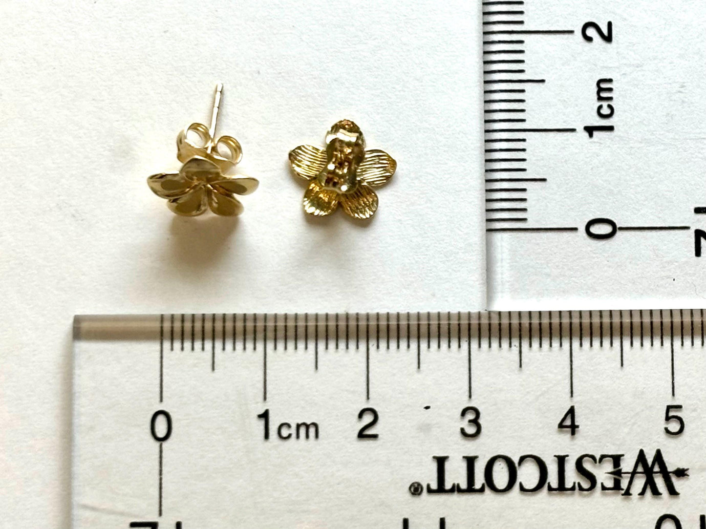 14K Solid Gold Plumeria Aloha Pendant Flower Pendant Necklace Gold Pendant Birthday Gift for her Gift for Mom Flower Necklace Aloha Set