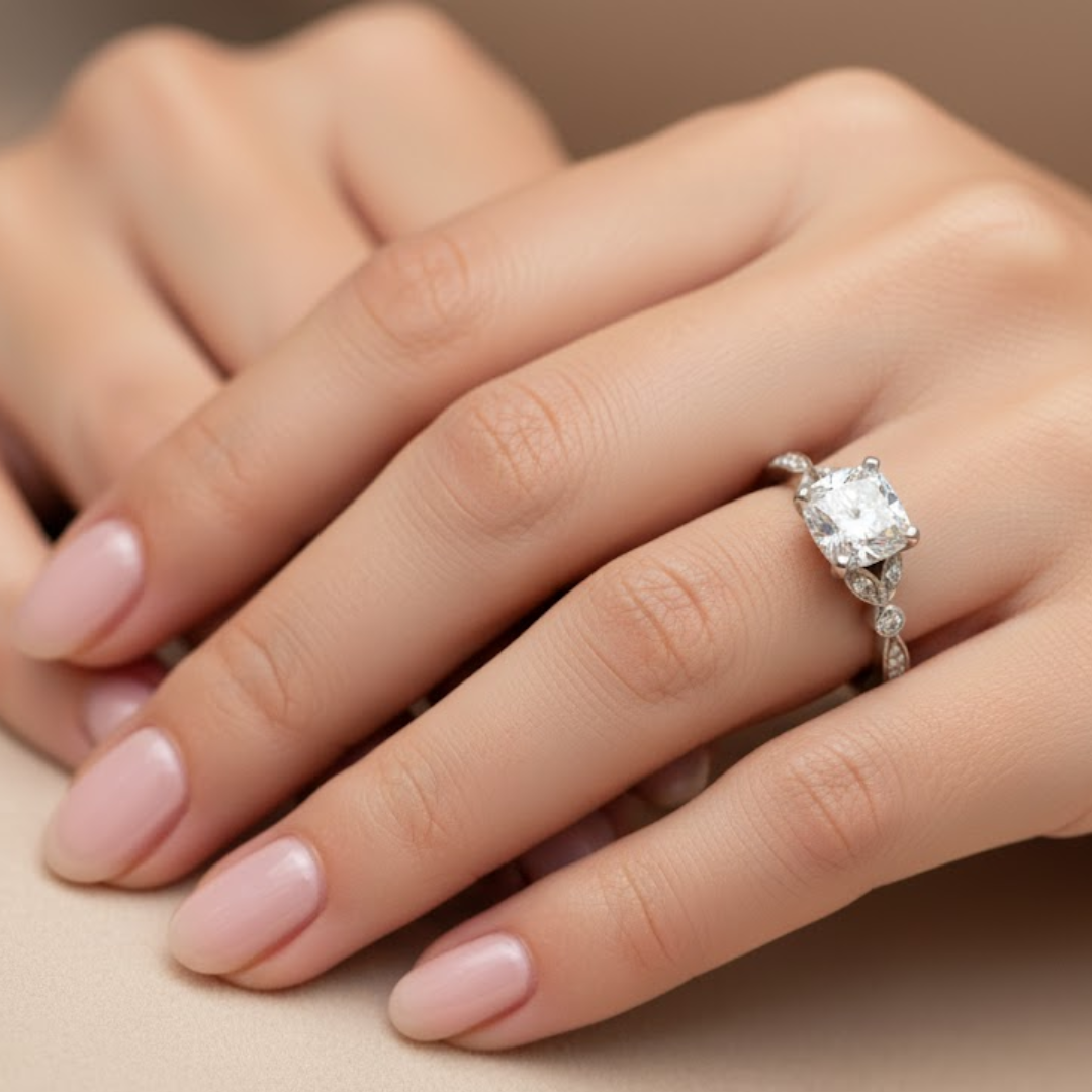 The Forever Solitaire - 14K Diamond Engagement Ring