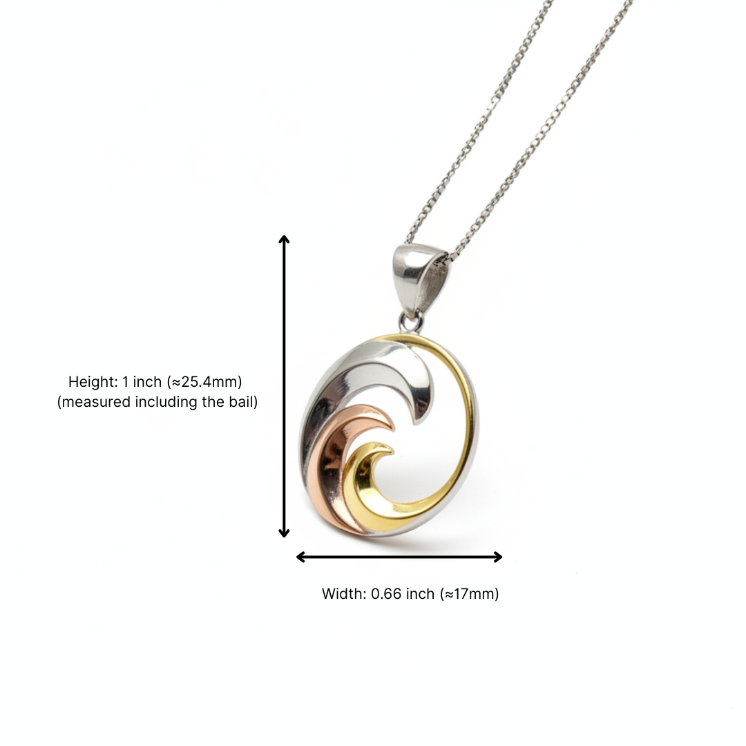 Island Wave Necklace