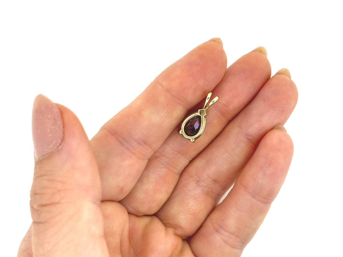 Island Light Mystic Topaz Pendant – 14k Solid Gold Necklace