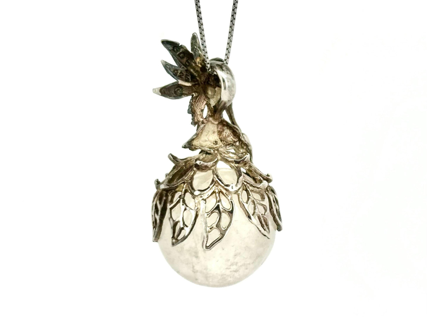 Fairy Necklace Fairy Pendant Halloween Necklace Costume Jewelry Rose Quartz Pendant Witch Jewelry Witch Pendant Spooky Season Jewelry