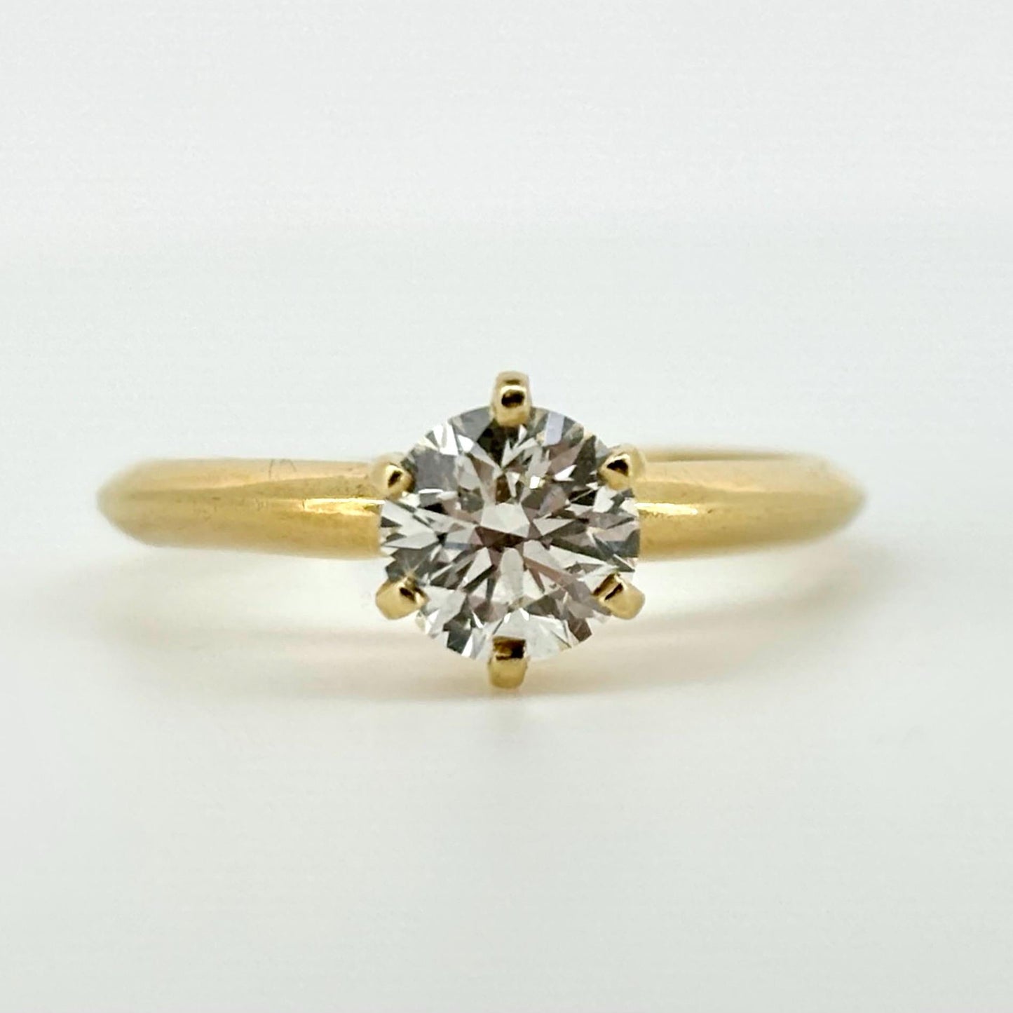 14K Gold GIA Certified Diamond Ring – Solitaire Engagement Ring