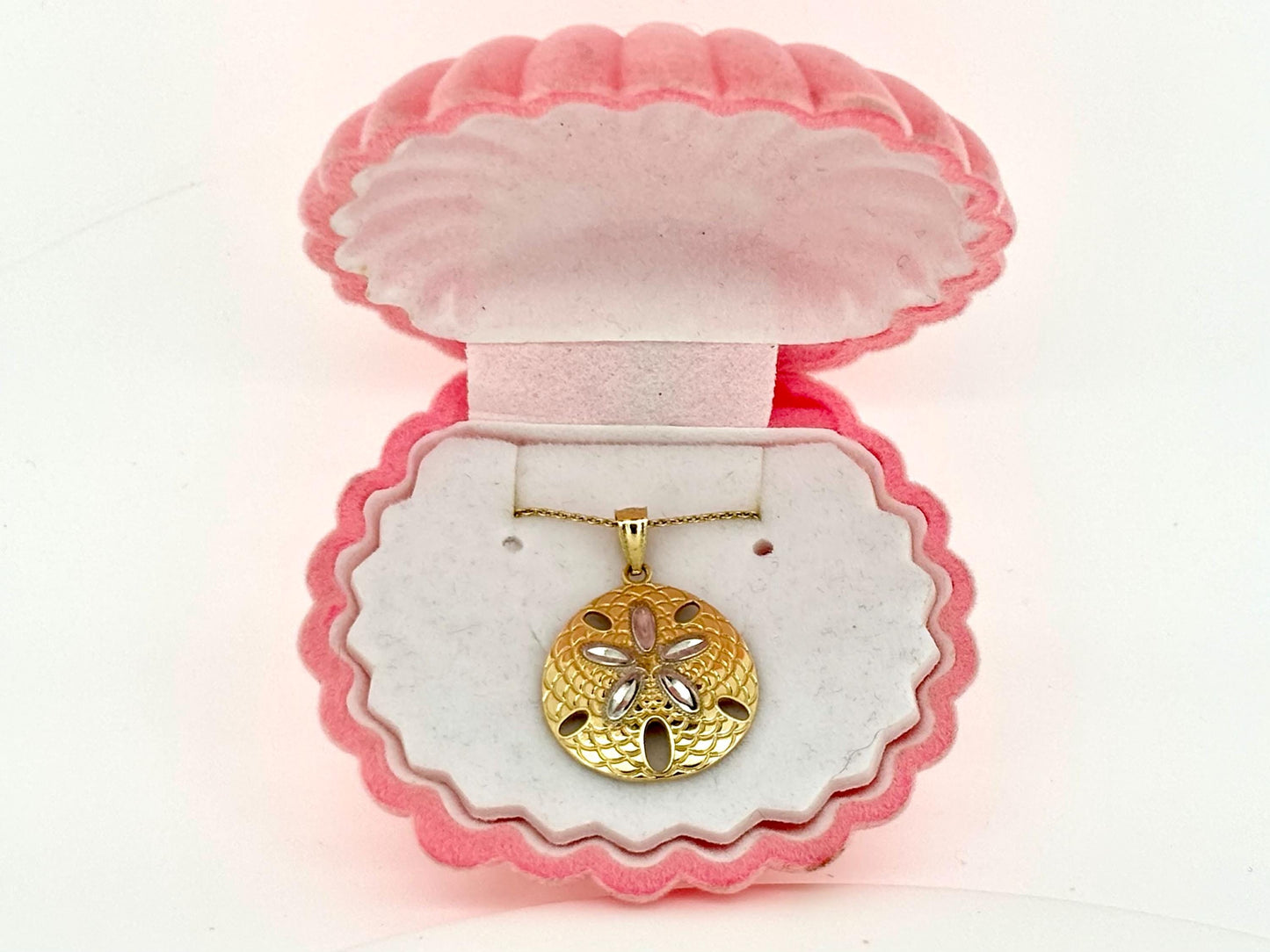 14K Solid Gold Aloha Heart Pendant Heart Necklace Aloha Necklace Aloha Pendant  Fine Jewelry, Gift for Her, Dainty Gold Necklace Christmas