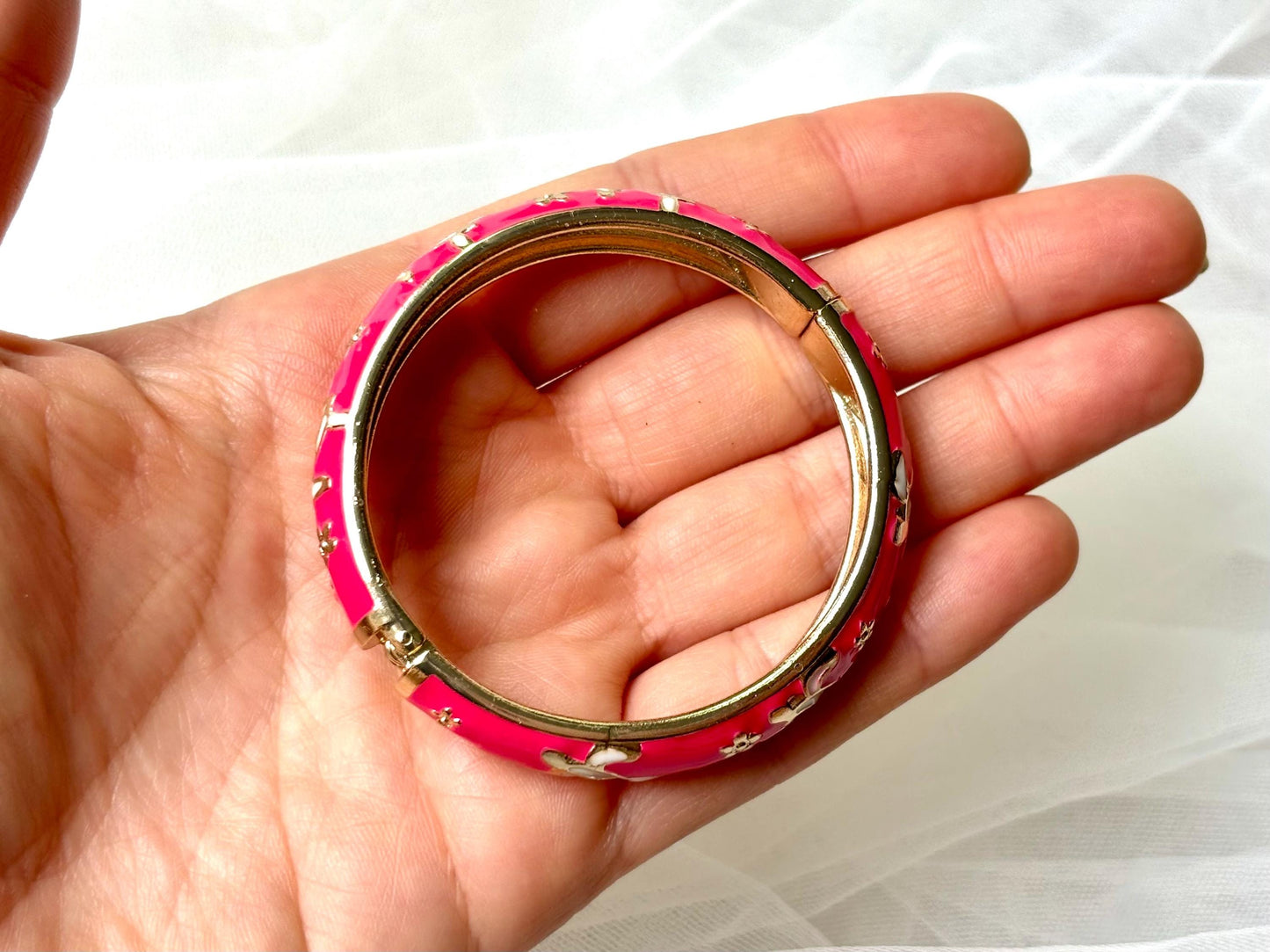 Bangle Bracelet for Kids, Birthday Gift for Kids, Kids Jewelry, Kids Bracelet, Pink Turtle Bracelet Gift for Daughter, Hawaiian Bracelet