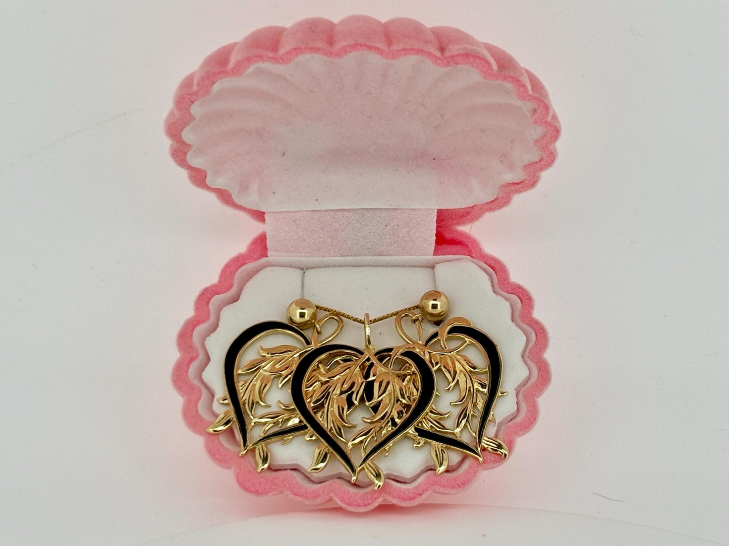 14K Solid Gold Plumeria Pendant Flower Pendant Necklace Gold Pendant Birthday Gift for her Gift for Mom Flower Necklace