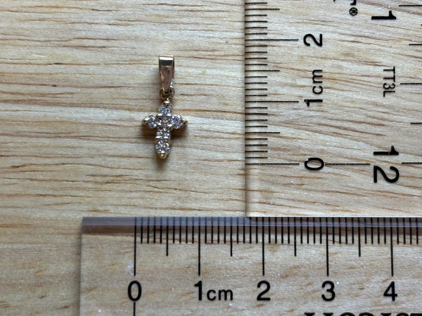 14K Solid Yellow Gold Cross Necklace Jesus Christ Pendant Giant Elegant Christian Gift for her Chritian Gift for Wife Christmas Gift