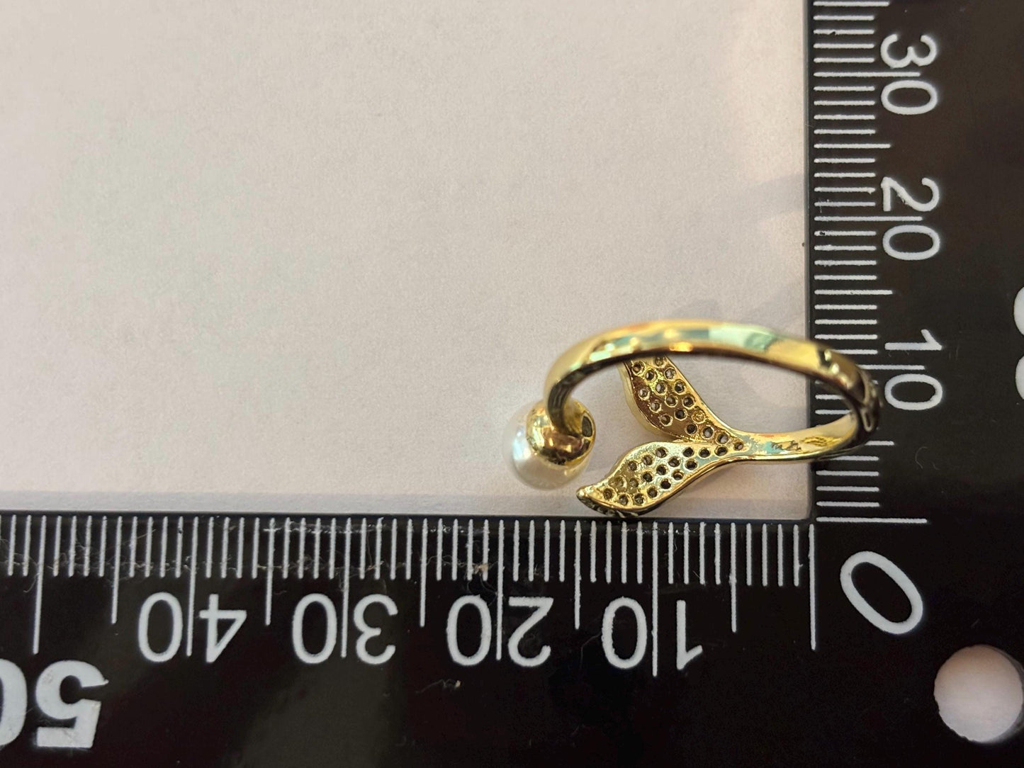 Dolphin Ring – Adjustable Gold Plated Stackable Beach Jewelry Gift For Her