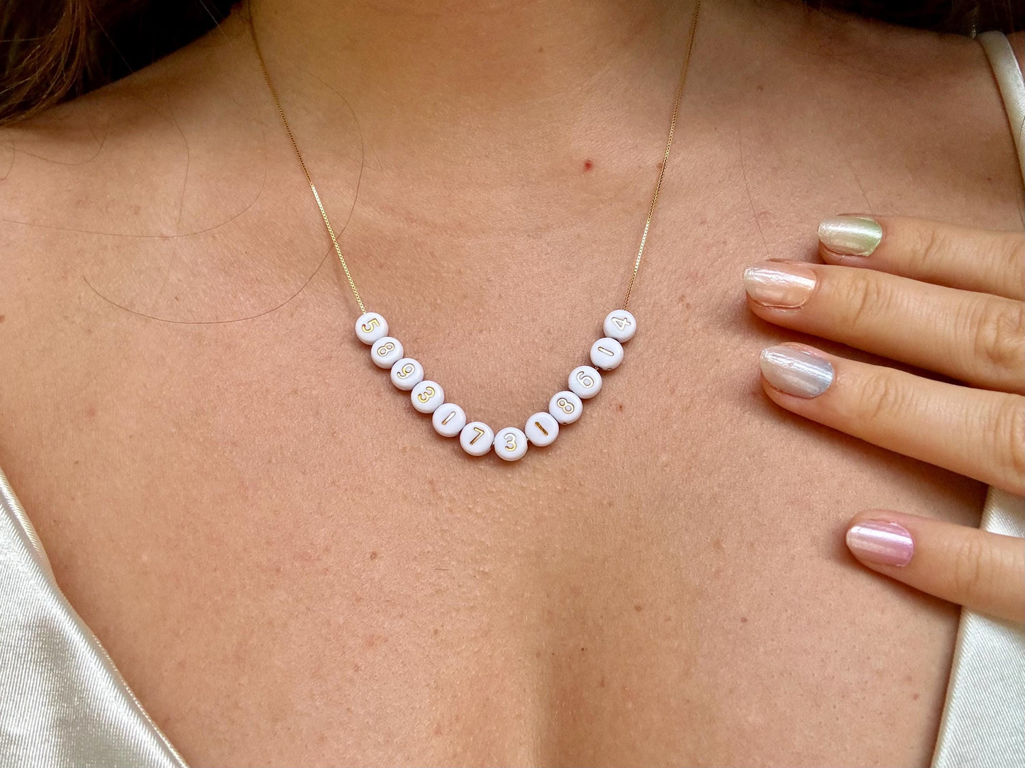 Gregori Numbers Necklace -Manifestation Necklace Grabovoi Necklace Number Necklace Angel Necklace Birthday Gift for her