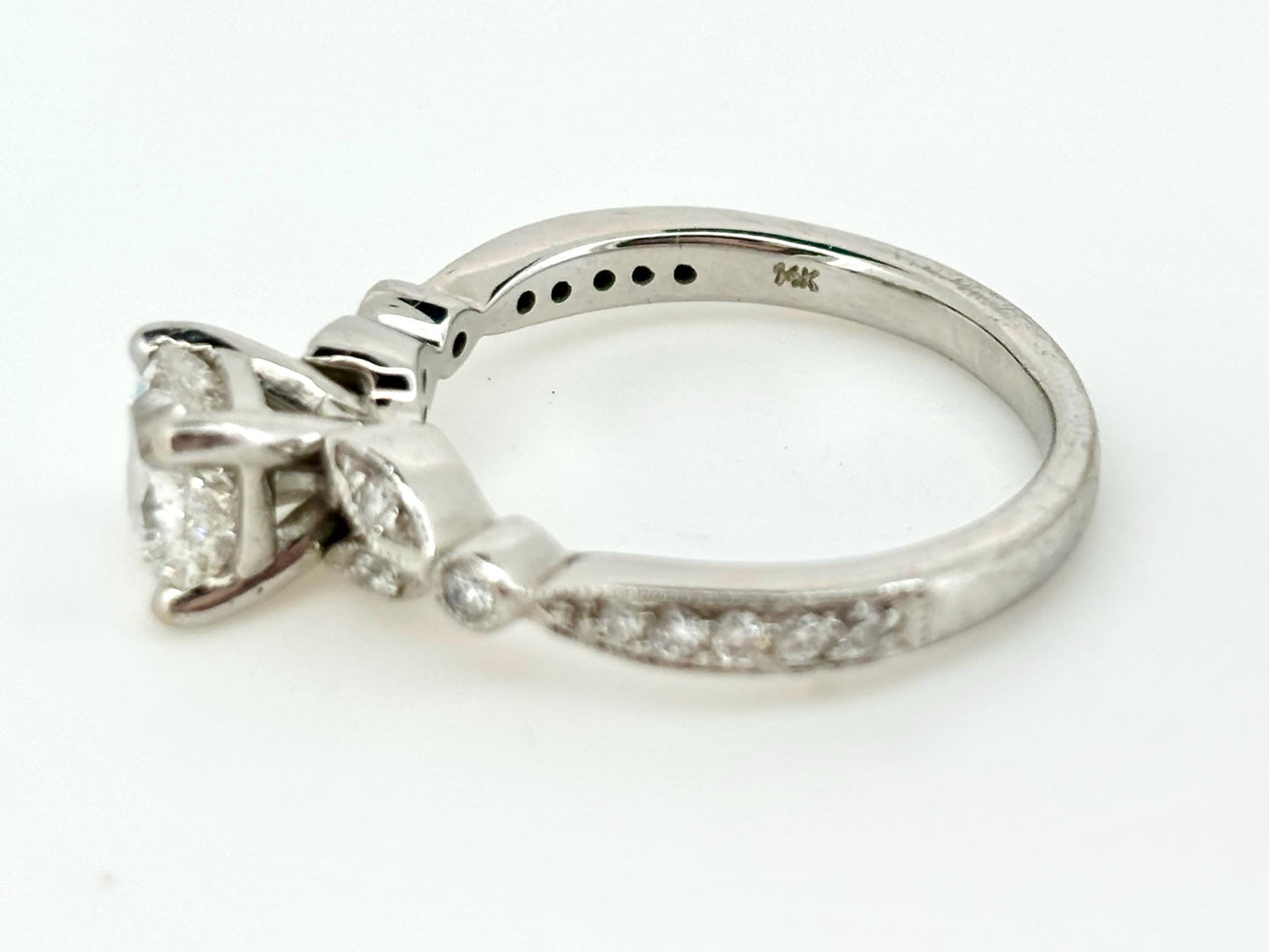 The Forever Solitaire - 14K Diamond Engagement Ring