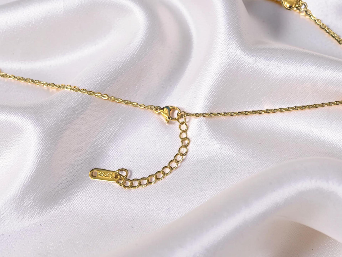 Celestial Necklace 14K Gold Plated Y-Lariat Chain With Moon Star Pendant