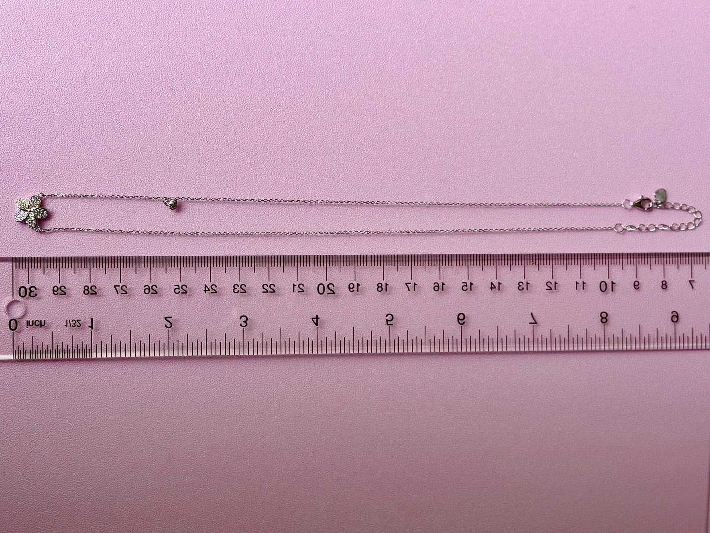 Aloha Blossom Necklace -  with Cubic Zirconia