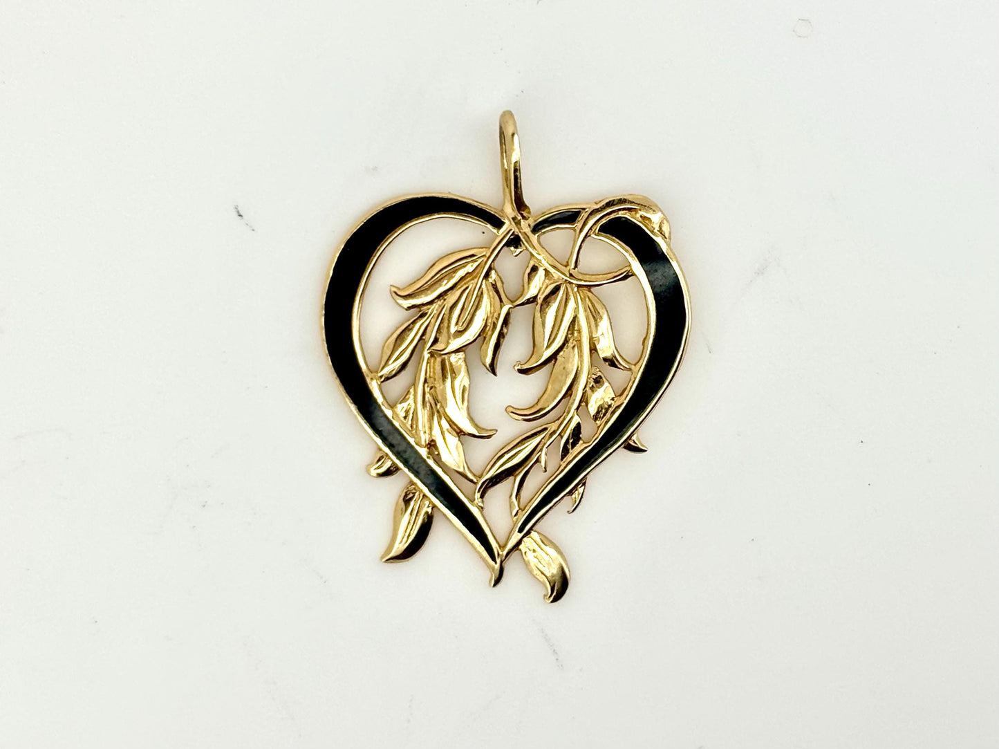 14K Solid Gold Plumeria Pendant Flower Pendant Necklace Gold Pendant Birthday Gift for her Gift for Mom Flower Necklace