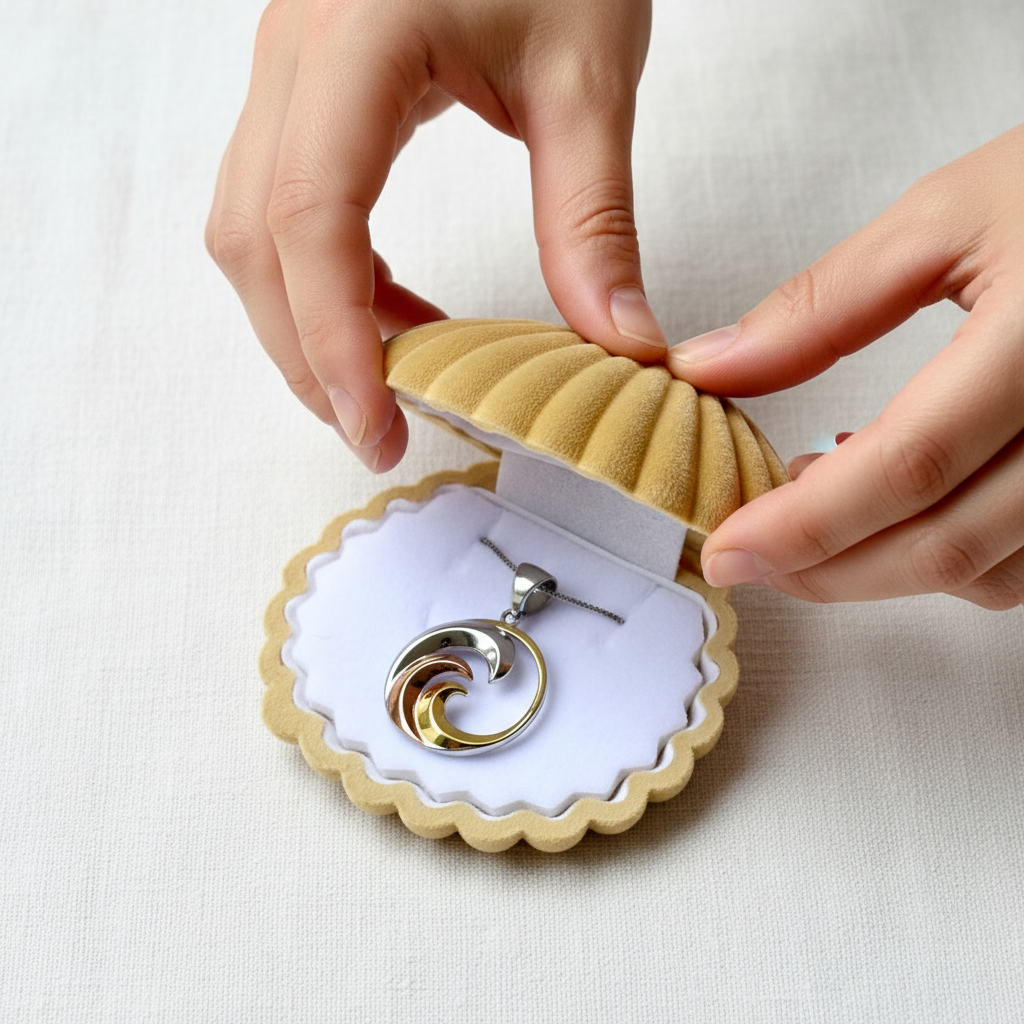 Island Wave Necklace