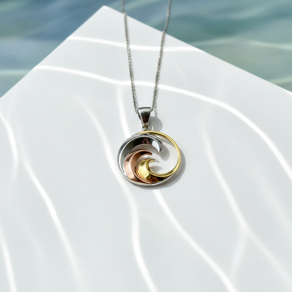 Island Wave Necklace