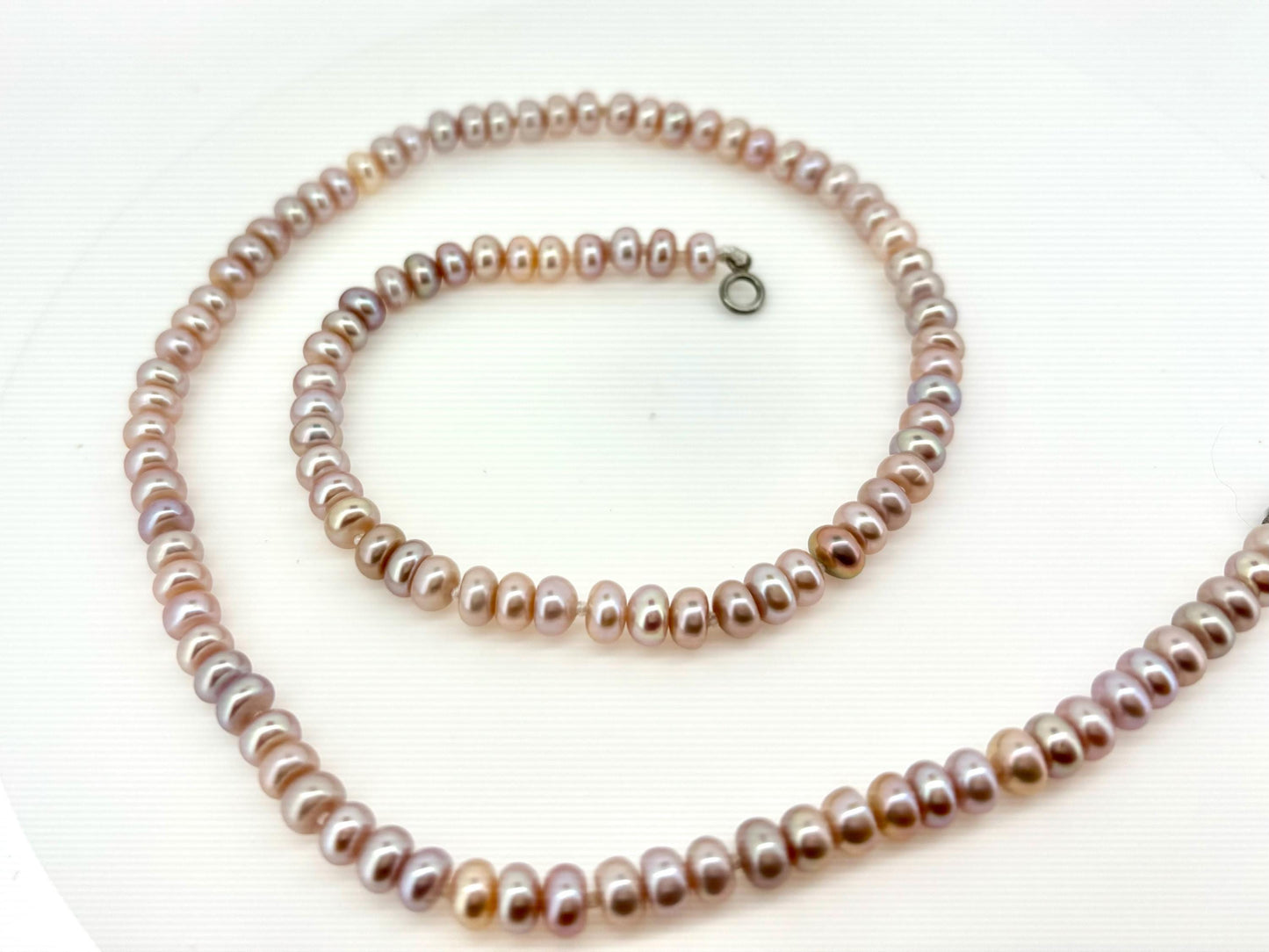 Silver Edison Pearl Necklace - Freshwater Pink Pearl Pendant - Celestial Tarnish-Free Jewelry - Leo Zodiac Gift for Her - Dainty Necklace