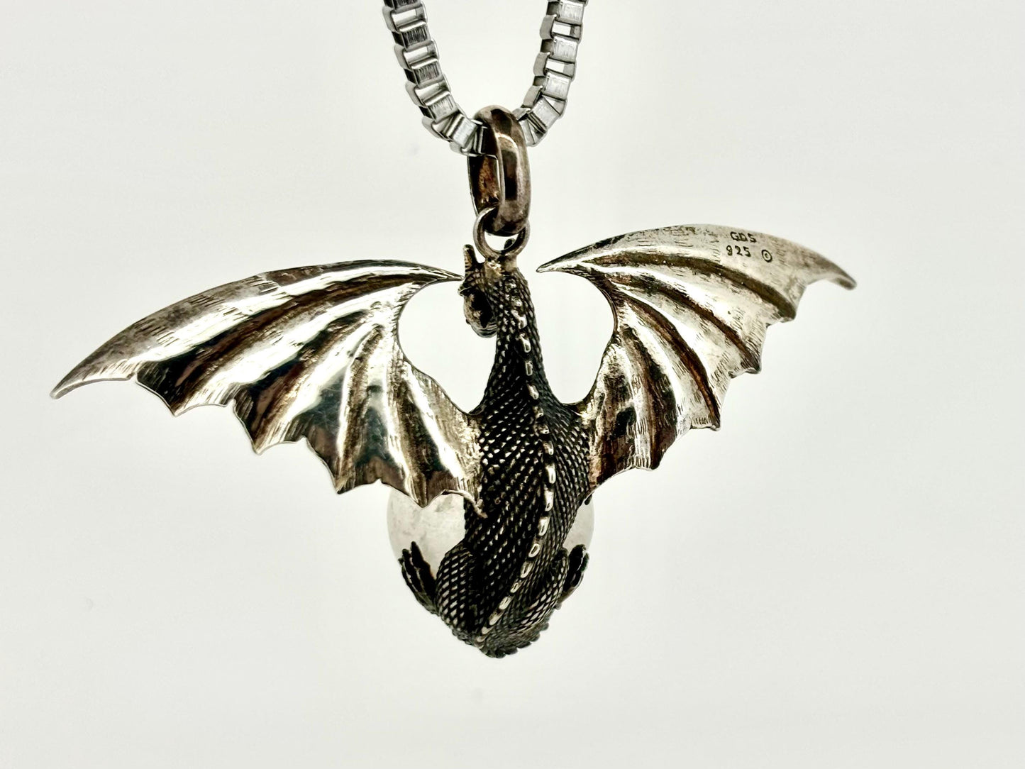 Dragon Necklace Dragon Pendant Halloween Necklace Costume Jewelry Quartz Pendant Witch Jewelry Witch Pendant Spooky Season Costume Scary