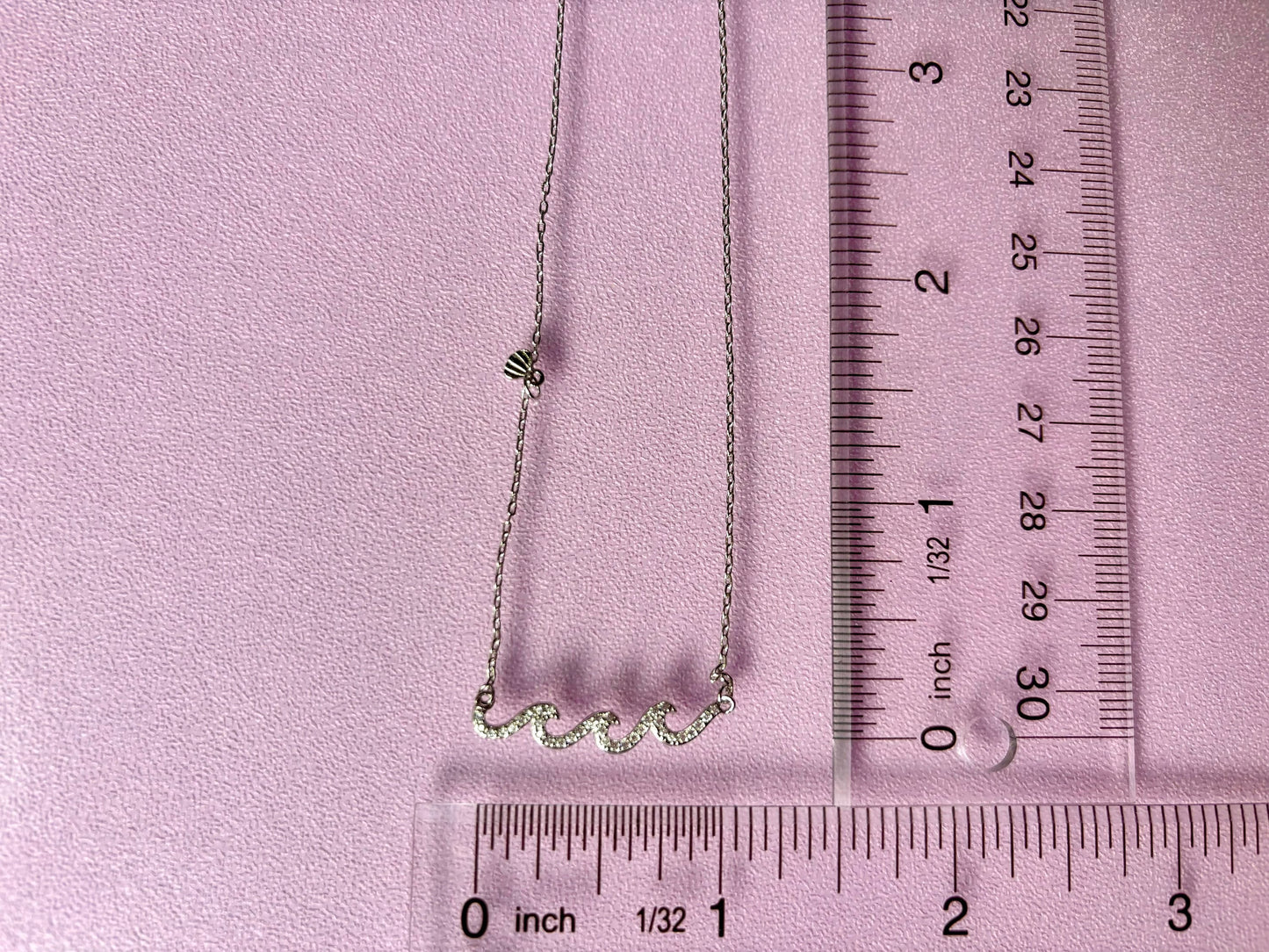 Bridesmaid Proposal Gift - Wave Pendant Necklace | Tarnish Free Sterling Silver Jewelry