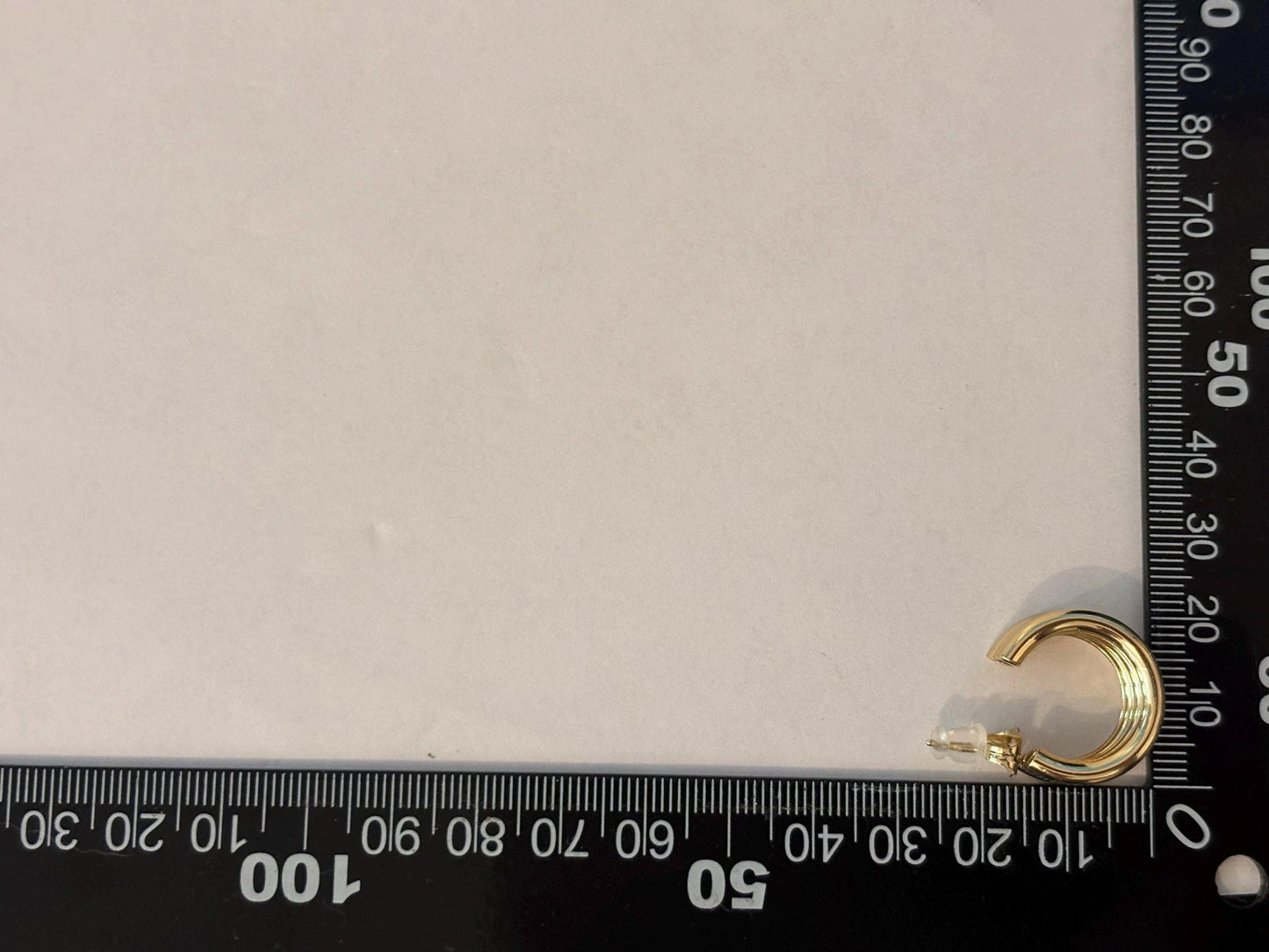 Gold Hoop Earrings – Dainty 14K Gold Plated Hoops With Sparkling Cubic Zirconia